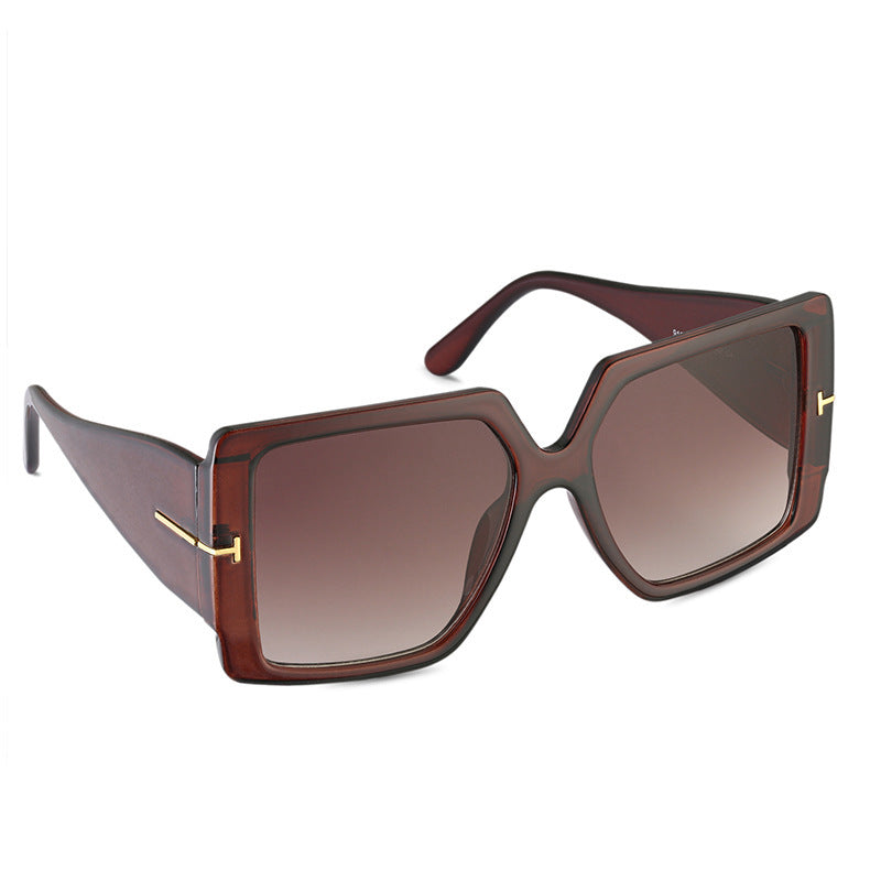 New Ladies Fashion Personality Black Sunglasses