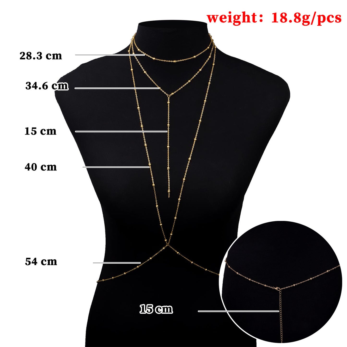 Women's Personalized Beach Waist Chain